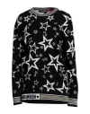 Dolce & Gabbana Woman Sweater Black Size 4 Virgin Wool, Viscose, Polyamide, Polyester, Polyurethane In Black