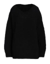 Dolce & Gabbana Woman Sweater Black Size 6 Virgin Wool, Polyamide In Black