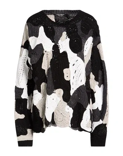 Dolce & Gabbana Woman Sweater Black Size S Cotton, Viscose, Polyester