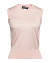 Dolce & Gabbana Woman Sweater Light Pink Size 0 Silk In Pink