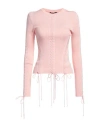 Dolce & Gabbana Woman Sweater Pink Size 6 Viscose, Polyester