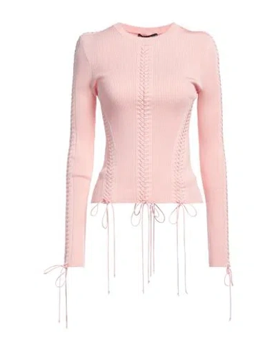 Dolce & Gabbana Woman Sweater Pink Size 6 Viscose, Polyester In Pink
