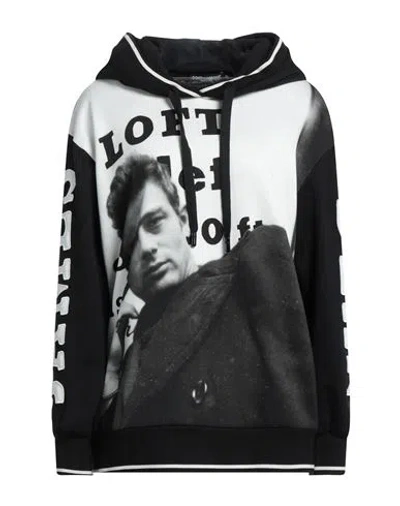 Dolce & Gabbana Woman Sweatshirt Black Size 0 Cotton