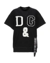 Dolce & Gabbana Sweatshirts In Black