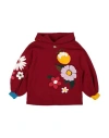 Dolce & Gabbana Woman Sweatshirt Burgundy Size 8 Cotton, Elastane, Brass In Red