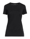 Dolce & Gabbana Woman T-shirt Black Size 10 Cotton