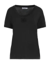 Dolce & Gabbana Woman T-shirt Black Size 8 Cotton