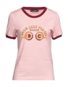 Dolce & Gabbana Woman T-shirt Blush Size 2 Cotton In Pink