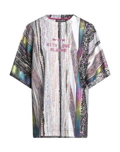 Dolce & Gabbana Multicolor With Love Always Print T-shirt