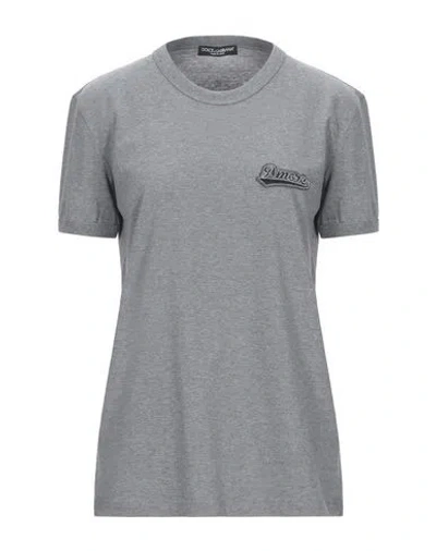Dolce & Gabbana T-shirts In Gray