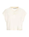 Dolce & Gabbana Woman T-shirt Ivory Size 10 Cotton In White