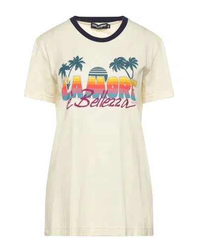 Dolce & Gabbana T-shirts In Yellow