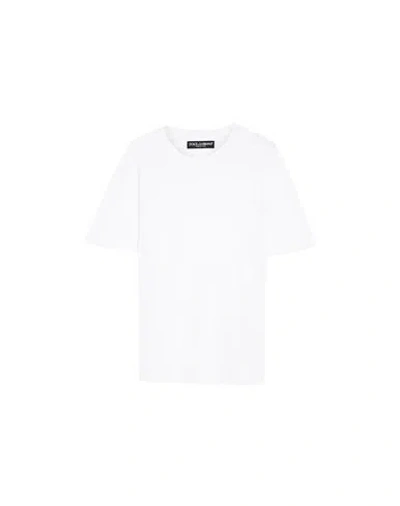 Dolce & Gabbana Woman T-shirt White Size 12 Cotton