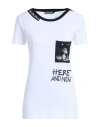 Dolce & Gabbana Woman T-shirt White Size 2 Cotton, Polyester, Viscose In White