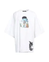 Dolce & Gabbana Woman T-shirt White Size 1 Cotton, Polyamide, Elastane, Polyurethane