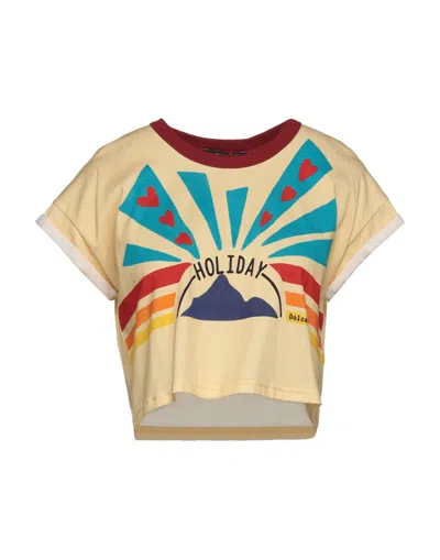 Dolce & Gabbana T-shirts In Yellow