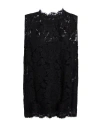 Dolce & Gabbana Woman Top Black Size 12 Viscose, Cotton, Polyamide