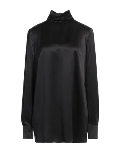 Dolce & Gabbana Woman Top Black Size 6 Silk