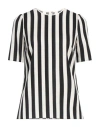 Dolce & Gabbana Woman Top Black Size 8 Silk, Elastane