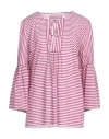 Dolce & Gabbana Woman Top Mauve Size 4 Cotton In Purple