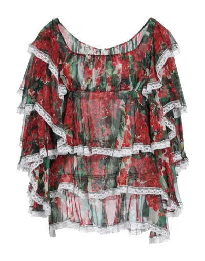 Dolce & Gabbana Blouses In Red