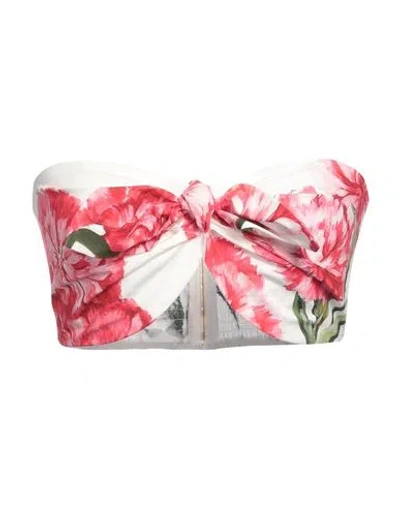 Dolce & Gabbana Woman Top White Size 8 Cotton