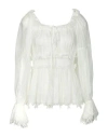 Dolce & Gabbana Woman Top White Size 8 Cotton In White