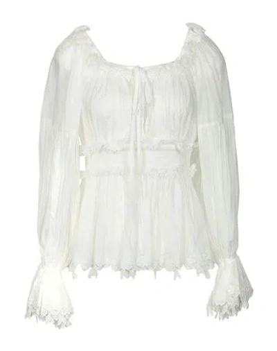 Dolce & Gabbana Woman Top White Size 8 Cotton