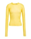 Dolce & Gabbana Woman Top Yellow Size 8 Polyester