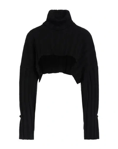 Dolce & Gabbana Woman Turtleneck Black Size 10 Cashmere