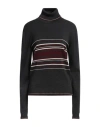 Dolce & Gabbana Woman Turtleneck Grey Size 16 Virgin Wool In Grey