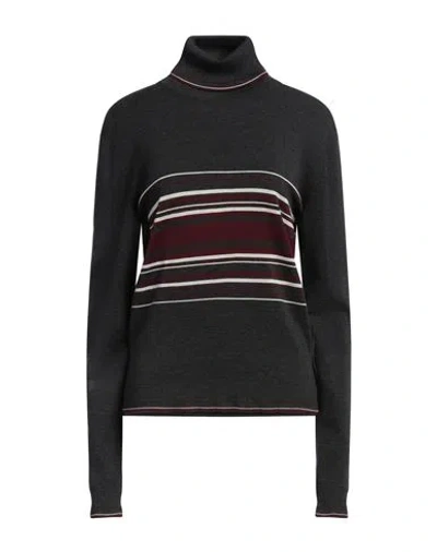 Dolce & Gabbana Woman Turtleneck Grey Size 16 Virgin Wool
