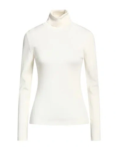 Dolce & Gabbana Woman Turtleneck Ivory Size 6 Virgin Wool In White