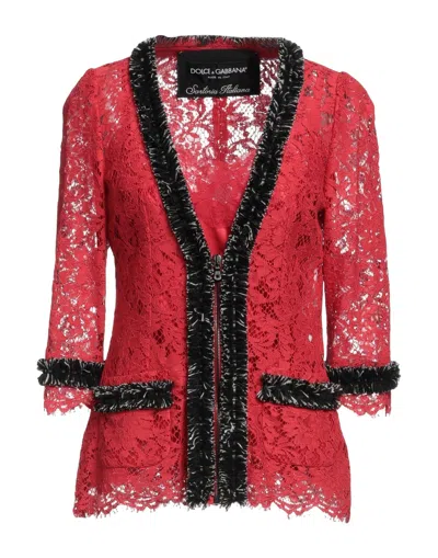 Dolce & Gabbana Twin Sets In Red