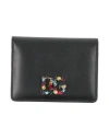 Dolce & Gabbana Woman Wallet Black Size - Calfskin