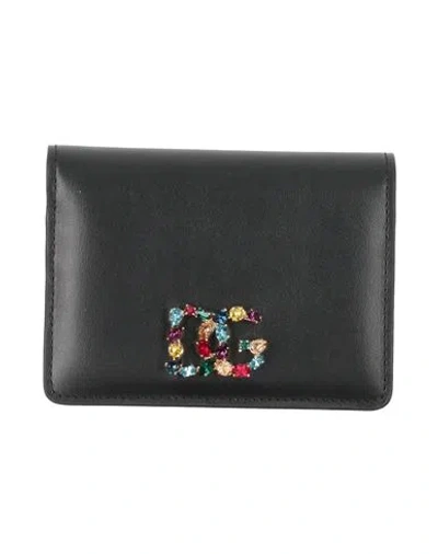 Dolce & Gabbana Woman Wallet Black Size - Calfskin