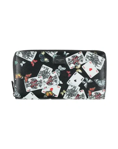 Dolce & Gabbana Woman Wallet Black Size - Calfskin