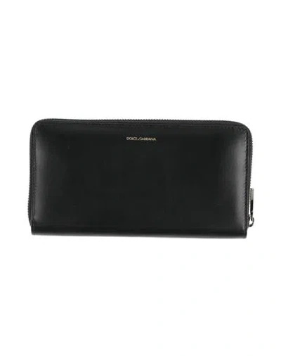 Dolce & Gabbana Woman Wallet Black Size - Calfskin, Leather
