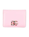 Dolce & Gabbana Woman Wallet Pink Size - Calfskin In Pink
