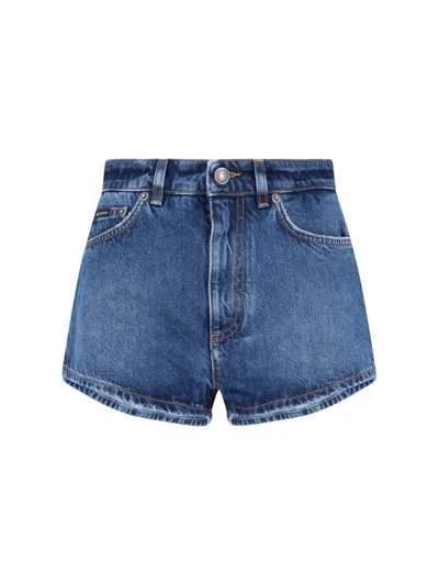 Dolce & Gabbana Women's 100% Cotton Jeans In Blue