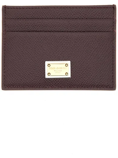 DOLCE & GABBANA DOLCE & GABBANA WOMEN LEATHER CARD HOLDER