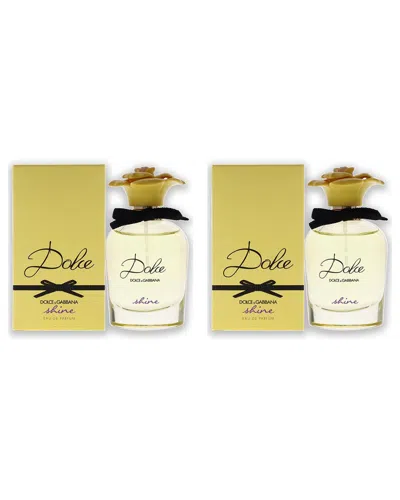Dolce & Gabbana Women's 1.6oz Dolce Shine Edp Spray Pack Of 2 In White