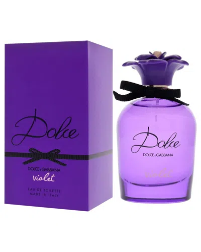 Dolce & Gabbana Women's 2.5oz Dolce Violet Edt In White