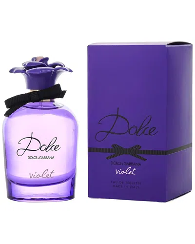 Dolce & Gabbana Women's 2.5oz Violet Eau De Parfum In White