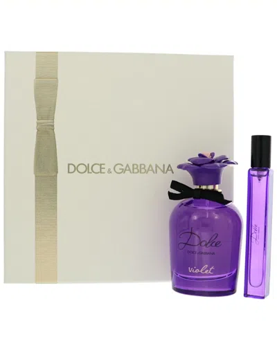 Dolce & Gabbana Women's 2oz Dolce Violet Edt Set In Transparent
