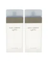 Dolce & Gabbana Women's 3.3oz Light Blue Edt Pack Of 2