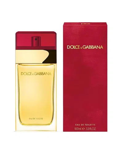 Dolce & Gabbana Women's 3.4oz Pour Femme Edt In Yellow