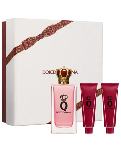 Dolce & Gabbana Women's 3.4oz Q Edp 3pc Set