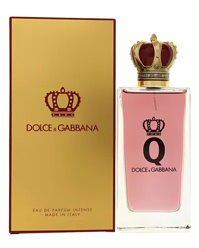 Dolce & Gabbana Women's 3.4oz Queen Intense Eau De Parfum In Transparent