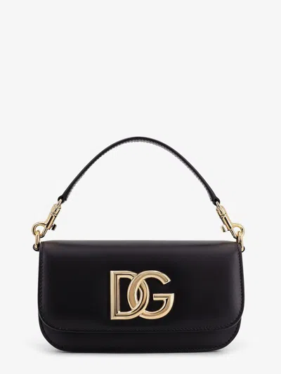 Dolce & Gabbana Women 3.5 Leather Crossbody Bag In Black